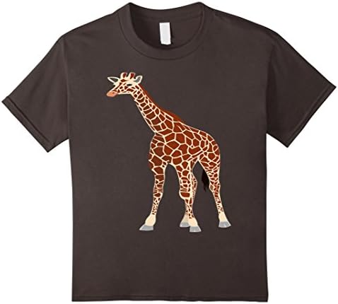 Kids My Pretty Lovely Giraffe T-Shirt 6 Asphalt