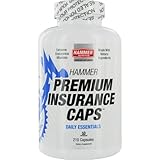 Hammer Nutrition Premium Insurance Caps-powerful Multivitamin/Mineral Supplement-Dietary Supplement, 210 Count
