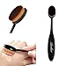 Makeup brushes, Aooher Kabuki Oval Toothbrush Makeup Brush Set Contour Foundation Eyeshadow Blush Professional Comestic Brushes with Silicone Cleaning Mat Tool