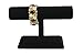 Bejeweled Display®High Quality Wood One Tier Bracelet Bangle T Bar in 3 Colors (Black Velvet)