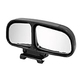 uxcell Right Side Rear View Blind Spot Auxiliary Mirror Black for Truck Car