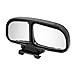 uxcell Right Side Rear View Blind Spot Auxiliary Mirror Black for Truck Car