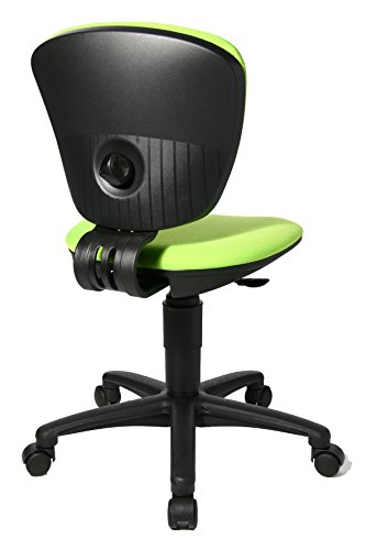 Topstar-High-Kid-Sedia-Girevole-per-Bambini-Tessuto-Verde-40-x-43-x-90-cm