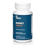 Dr Tobias Kidney Support - Helps Detox & Cleanse - Supports Urinary Tract & Bladder Health (60 Count)