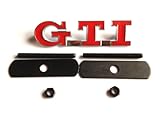 VW VOLKSWAGEN GTI 3D Metal Emblem Auto Front Grill Grille