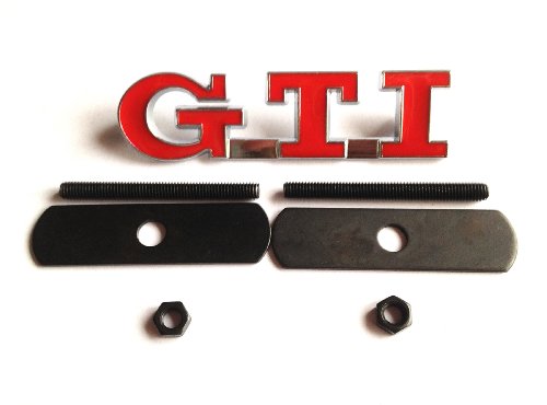 VW VOLKSWAGEN GTI 3D Metal Emblem Auto Front Grill Grille