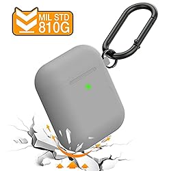 Airpods Case Cover, LELONG Soft Silicone Protective