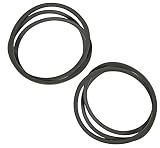 Podoy 144959 Deck Belt, 95 inches for Craftsman, Poulan, Husqvarna 130801, 138255, 532138255 Replacement CT2050C, GTH220, LT150 Lawn Mower Tractor (2 Pack)