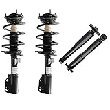 Detroit Axle 172518 Front Quick Struts and Springs w/Rear Shock Absorbers kit Buick Enclave Chevy Traverse GMC Acadia 2007 2008 2009 2010 2011 2012 2013 2014 2015 2016 2017