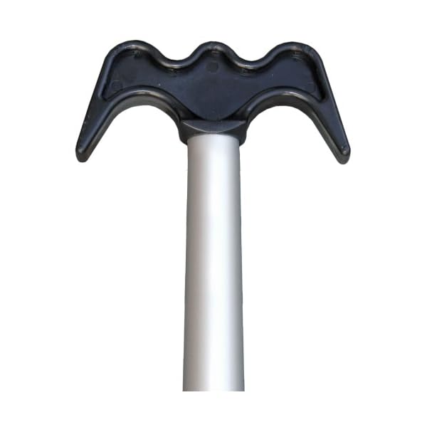 Marine-Aluminum-Oar-Paddle-with-Hook-for-Boatkayakraft-Floats-Five-Oceans-BC-1876