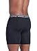 Jockey Men's Underwear Active Microfiber Midway Brief - 3 Pack, Black, L