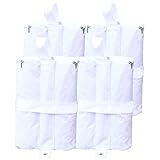 ABCCANOPY Outdoor Pop Up Canopy Tent Gazebo Weight Sand Bag Anchor Kit-4 Pack (Double, White)