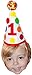 birdyboutique.com 1st First Birthday Baby Boy Colorful Pom Pom Party Hat Girl Cake Smash Party Decorations