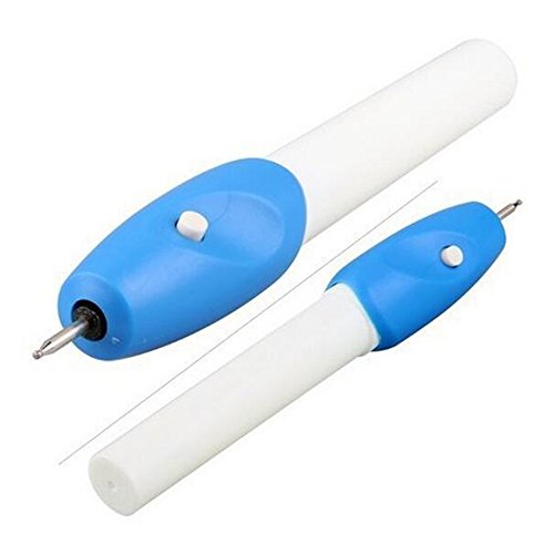 Muicatte Mini Engraving Pen Electric Carving Pen Machine Graver Tool Engraver with Replacement Nozzle - Thumbnail 3