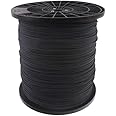 Atwood Rope MFG 550 Paracord 1000 Feet 7-Strand Core Parachute Cord (Black)