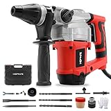 1-1/4 Inch SDS-Plus 13 Amp Heavy Duty Rotary Hammer