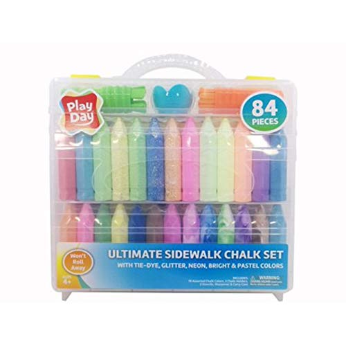 Top for sidewalk chalk art play set