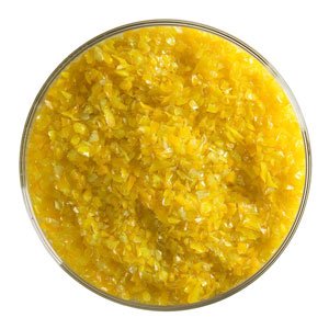 Marigold Yellow Opal Medium Frit - 90 Coe