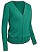Emmalise Women's Classic V-Neck Button Down Cardigan Sweater Small to XL