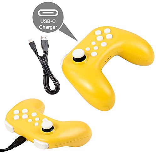 Wireless Controller for Nintendo Switch, Megadream Wired Switch Gamepad with Dual Electric Motors Vibrationand 6-Axis Gyro Motion Remote Joystick Compatible with Nintendo Switch & Switch Lite Console