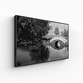 for Living Room Bedroom Monochrome Landscape Framed for