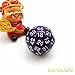 Bescon Fifty-Sided Die, 50 Sided Cube, 50 Sides Dice, 50-Sided D50 30mm Large Gaming Dice - Purple Opaque Color with White Numbers