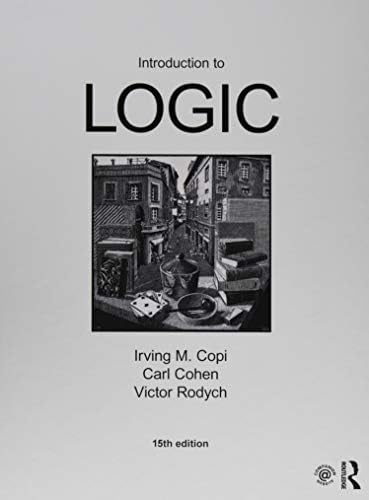 Amazon.com: Introduction to Formal Logic: 9780190861780: Marcus