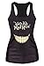 Chase Secret Women's Cheshire cat Black Tank Top