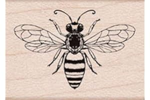 Hero Arts A6291 Wood Stamps, Friendly Bee