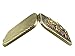Ivenf Antique Bronze Castle & Flower Square Vintage Compact Purse Mirror, Christmas Gift