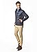 XPOSURZONE Men Packable Down Quilted Puffer Jacket Lightweight Puffer Coat Midnight Navy L