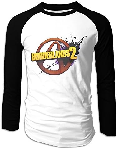 Long Raglan Sleeve Vintage Unisex Borderlands 2 Logo Shirts