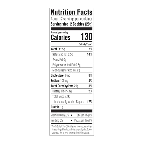 AMAZON SAVER, CRUNCHY CHOCOLATE CHIP COOKIES, 12 OZ