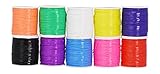 Mandala Crafts Plastic Lacing Cord Kit for Key