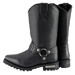 Milwaukee Leather MBM9015 Men’s Black 11-Inch