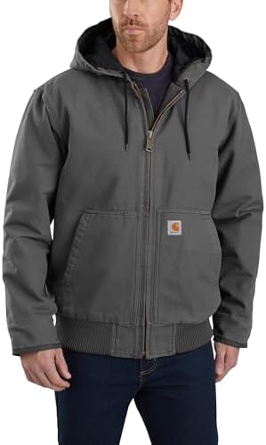 Amazon.com: Carhartt Men's Active Jacket J130 (Regular and Big