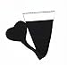 C Style No Panty Line Strapless Thong by SKS Express (M/L, Black)