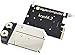 Aquacomputer KryoM.2 PCIe 3.0 x4 Adapter for M.2 NGFF PCIe SSD, M-Key with Nickel-plated Waterblock