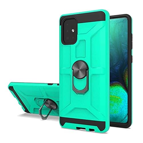Galaxy A71 5G Case, with 360 Degree Aluminum Alloy Metal Rotating