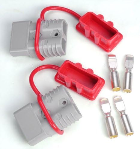 Quick Connector and Disconnect Power Battery Plug Kit for Winch - 600 Volts