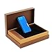 Boonfire originality knife Two-sided USB Rechargeable Windproof Coil Slim Lighter Set with USB Charging Cable and Gift box No Gas Flameless Cigarette Lighter (blue)