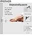 MENXEN Plastic Broom Holder, Wall Mounted, Anti-Slip, 4 Pack, for Home, Kitchen, Garden, Garage Storage