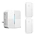 Wireless Door Sensor Chime JOYSAE Door Entry Chime Alarm For Business/Office/Home/Store,Door Open Chime Window Alert Operate Range 800ft With 52 Chimes 4 Volume Level,2 Door Sensors+1 Plug-In