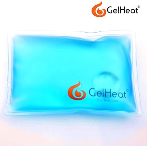 GelHeat - Set Di 5 Scaldamani Istantanei Rotondi Riutilizzabili In Gel Colore