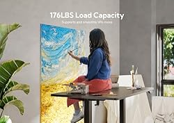 Claiks Standing Desk, Electric Height Adjustable