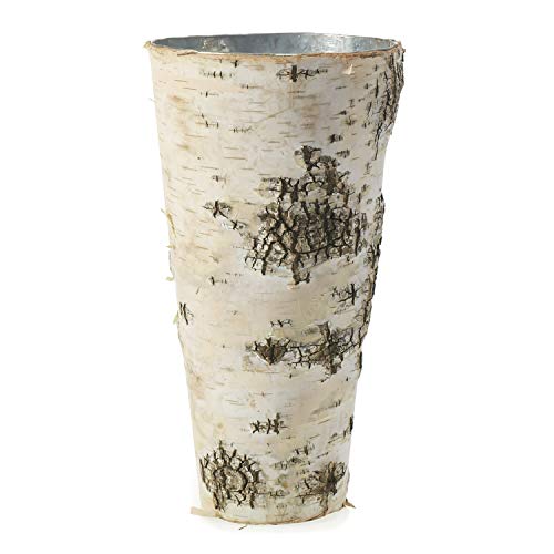 Rustic Birch Vase - 9" Birch Flower Vase - Farmhouse Decor - Bark Vase - Rustic Wedding - Wedding Decorations - Rustic Decorations - Party Decorations - Wood Vases - Thumbnail 3