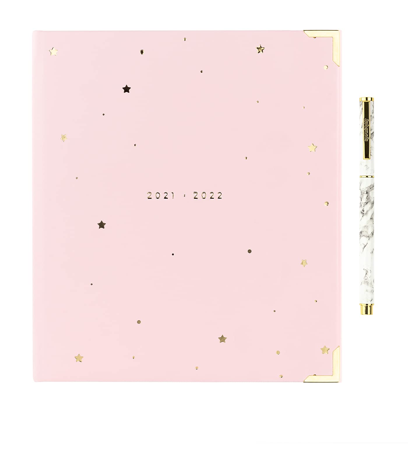 Separated 408-8 Irinah Academic Planner Agenda 21-22 Week Vista 224 Pages 22 x 19 cm 12 Monthly Spacers Includes Baking and Stickers Pink