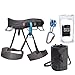 Black Diamond Momentum Climbing Harness Package - Men's Slate Medium