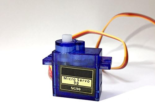 KBYN SG90 micro servo motor 9G RC Robot Helicopter Airplane Boat Controls (Pack of 1)