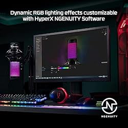HyperX QuadCast S – RGB USB Condenser Microphone